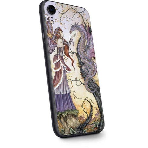 Amy Brown Dragon Charmer Fairy iPhone XR Skin