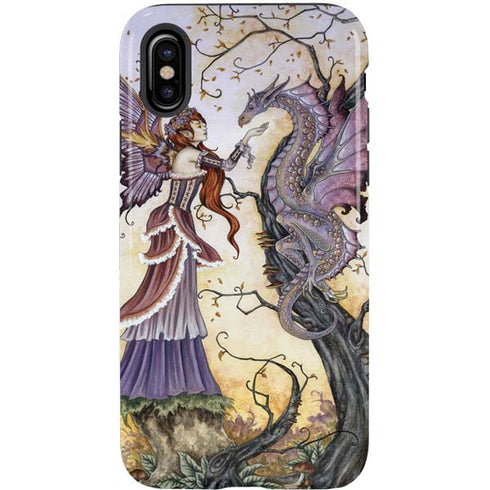 Amy Brown Dragon Charmer Fairy iPhone XS Pro Case