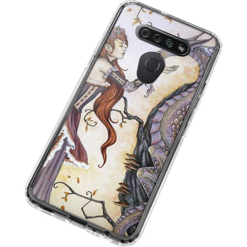 Dragon Charmer Fairy by Amy Brown LG K51/Q51 Clear Case