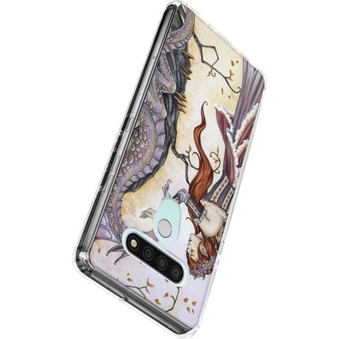 Dragon Charmer Fairy by Amy Brown LG Stylo 6 Clear Case