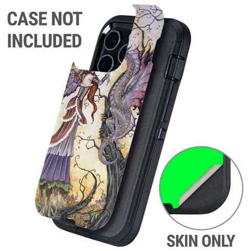Dragon Charmer Fairy by Amy Brown Otterbox Defender iPhone Skin
