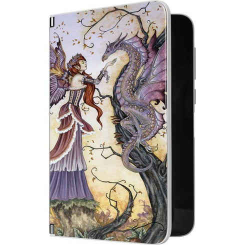Amy Brown Dragon Charmer Fairy Surface Duo Skin