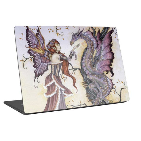 Amy Brown Dragon Charmer Fairy Universal Laptop 18in (14.6 x 10.6in) Skin