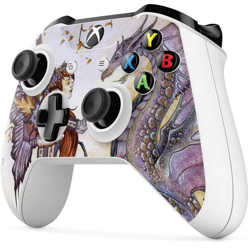 Amy Brown Dragon Charmer Fairy Xbox One S All-Digital Edition Bundle Skin
