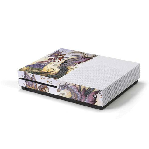 Amy Brown Dragon Charmer Fairy Xbox One S Console Skin