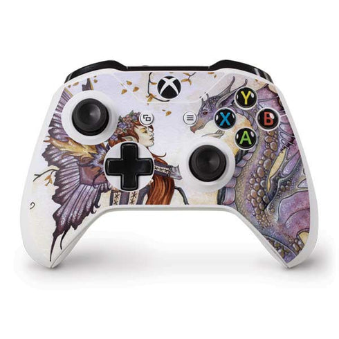 Amy Brown Dragon Charmer Fairy Xbox One S Controller Skin