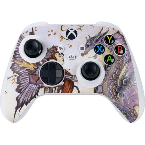 Amy Brown Dragon Charmer Fairy Xbox Series S Controller Skin