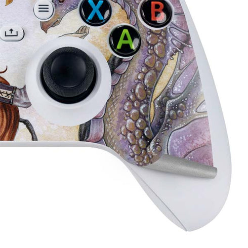 Amy Brown Dragon Charmer Fairy Xbox Series S Controller Skin