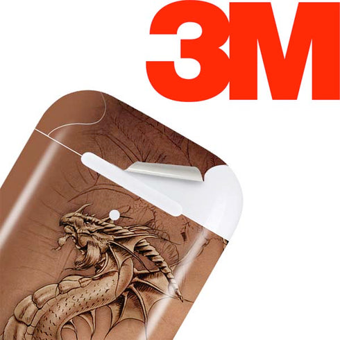 Tom Wood Dragon Parchment Apple AirPods 2 Skin