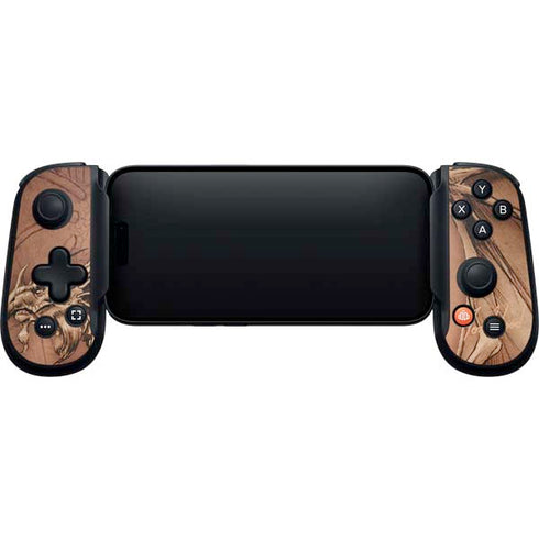 Dragon Parchment by Tom Wood Backbone One for iPhone Game Controller Skin