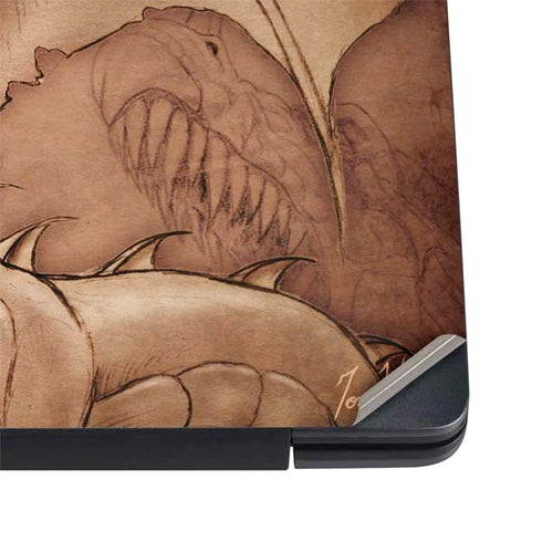 Tom Wood Dragon Parchment Dell Vostro Skin