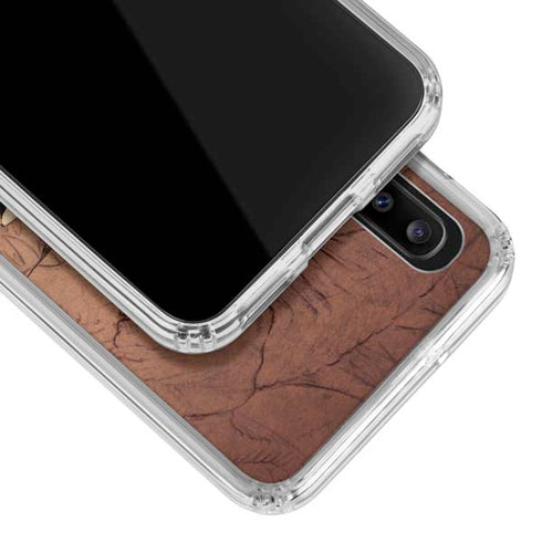 Tom Wood Dragon Parchment Galaxy A20 Clear Case