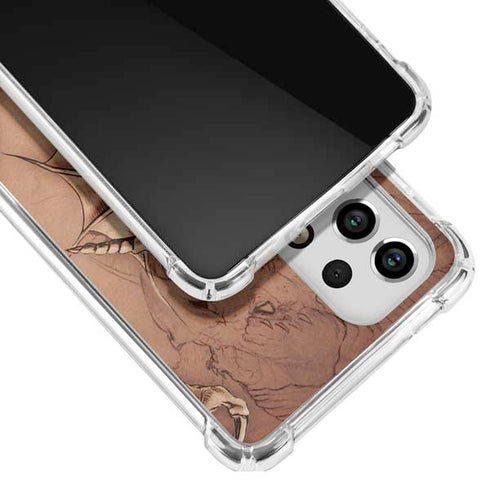 Tom Wood Dragon Parchment Galaxy A53 5G Clear Case