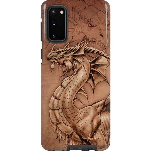 Tom Wood Dragon Parchment Galaxy S20 Pro Case
