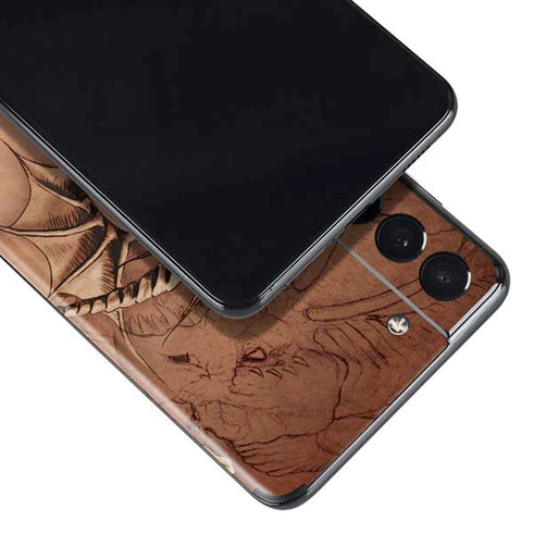 Tom Wood Dragon Parchment Galaxy S21 Plus 5G Skin