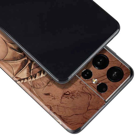 Tom Wood Dragon Parchment Galaxy S21 Ultra 5G Skin