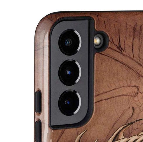 Tom Wood Dragon Parchment Galaxy S22 Pro Case