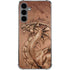 Dragon Parchment by Tom Wood Galaxy S24 Plus Clear Case