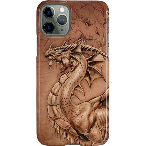 Tom Wood Dragon Parchment iPhone 11 Pro Lite Case