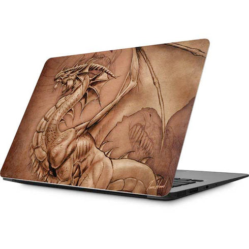 Tom Wood Dragon Parchment Apple MacBook Skin