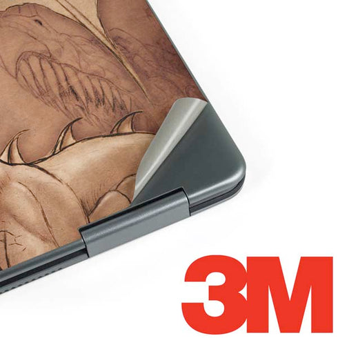 Tom Wood Dragon Parchment Notebook 9 Pro 13in (2017) Skin