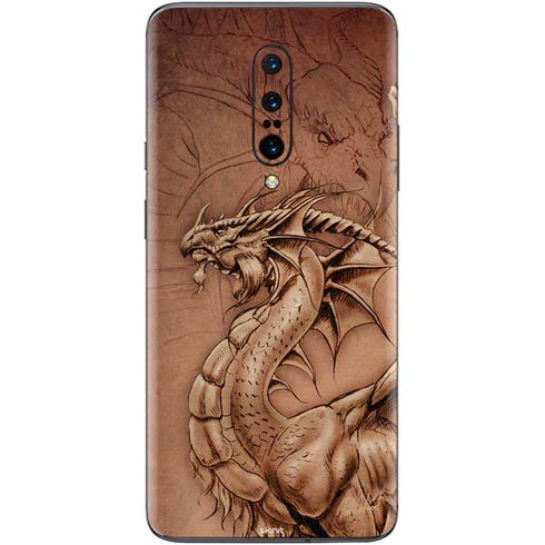 Tom Wood Dragon Parchment OnePlus 7 Pro Skin