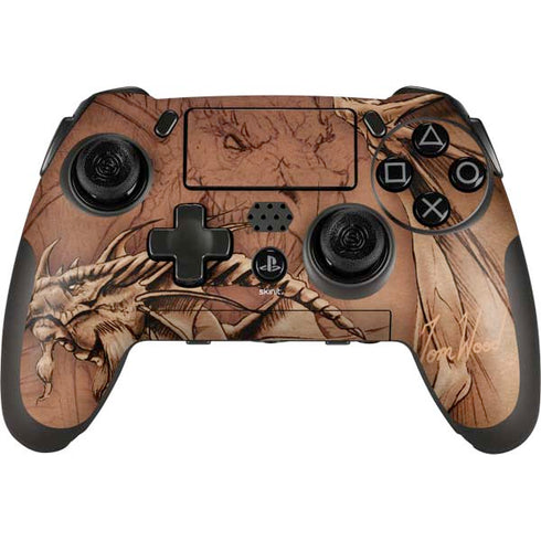 Tom Wood Dragon Parchment PlayStation Scuf Vantage 2 Controller Skin