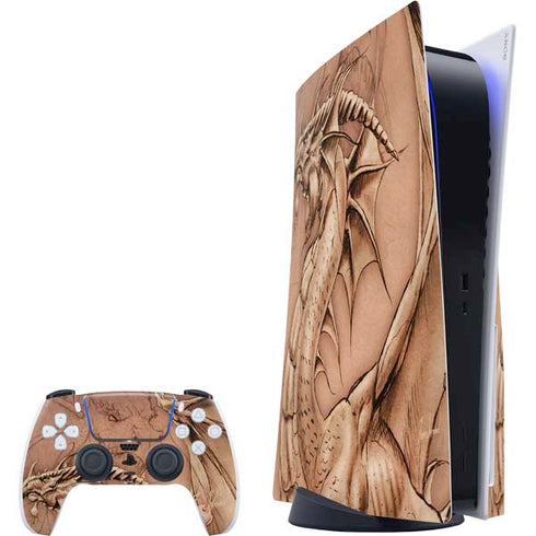 Tom Wood Dragon Parchment PS5 Bundle Skin