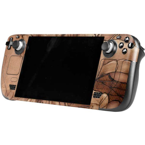 Tom Wood Dragon Parchment Steam Deck Handheld Gaming Computer Skin