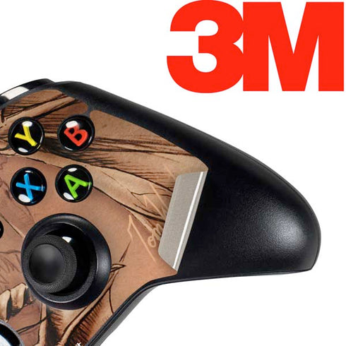 Tom Wood Dragon Parchment Xbox One Controller Skin