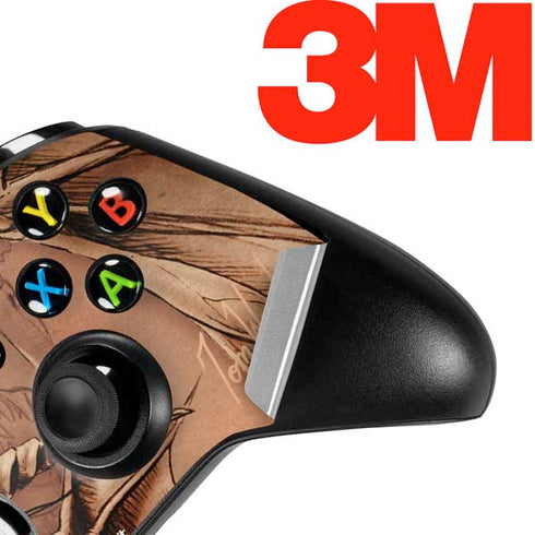 Tom Wood Dragon Parchment Xbox One X Controller Skin