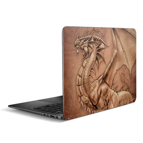 Tom Wood Dragon Parchment Zenbook UX305FA 13.3in Skin
