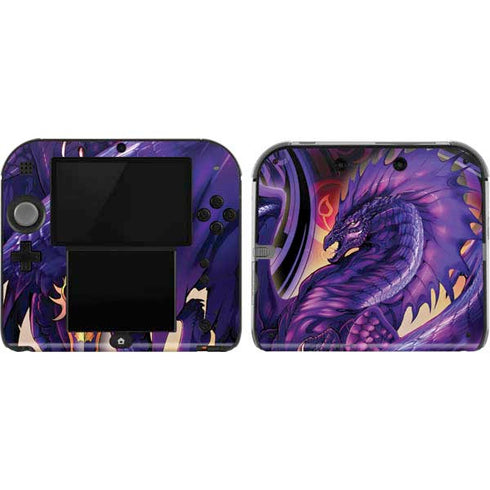 Ruth Thompson Dragonblade Netherblade Purple Nintendo 2DS Skin