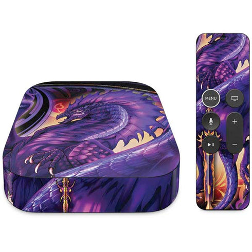 Ruth Thompson Dragonblade Netherblade Purple Apple TV Skin