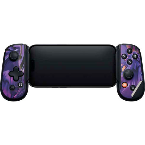 Dragonblade Netherblade Purple by Ruth Thompson Backbone One for iPhone Game Controller Skin