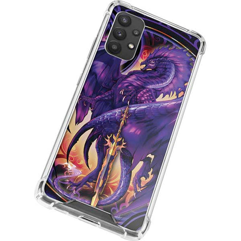Ruth Thompson Dragonblade Netherblade Purple Galaxy A32 5G Clear Case
