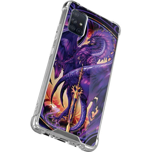 Ruth Thompson Dragonblade Netherblade Purple Galaxy A51 5G Clear Case
