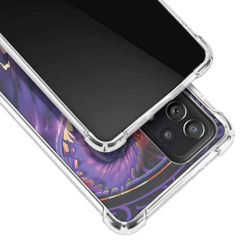 Ruth Thompson Dragonblade Netherblade Purple Galaxy A52 5G Clear Case