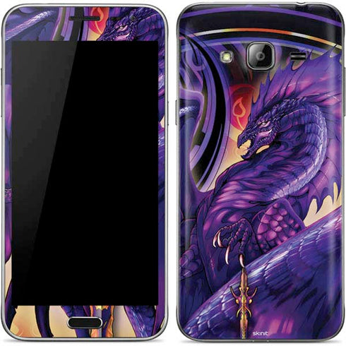 Ruth Thompson Dragonblade Netherblade Purple Galaxy J3 Skin