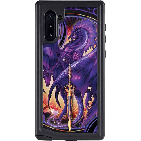 Ruth Thompson Dragonblade Netherblade Purple Galaxy Note 10 Waterproof Case