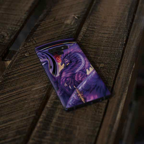 Ruth Thompson Dragonblade Netherblade Purple Galaxy Note 9 Skin