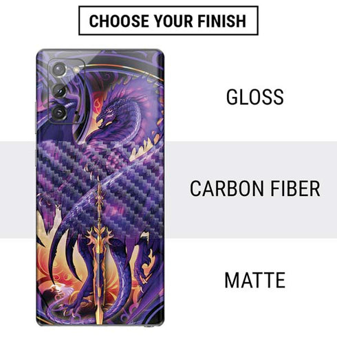 Ruth Thompson Dragonblade Netherblade Purple Galaxy Note20 5G Skin