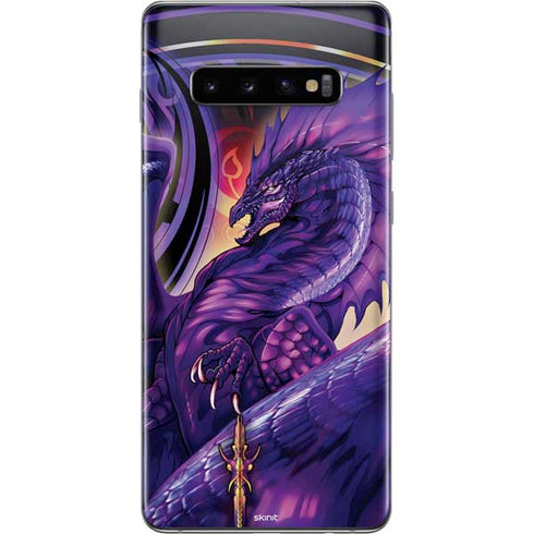 Ruth Thompson Dragonblade Netherblade Purple Galaxy S10 Plus Skin
