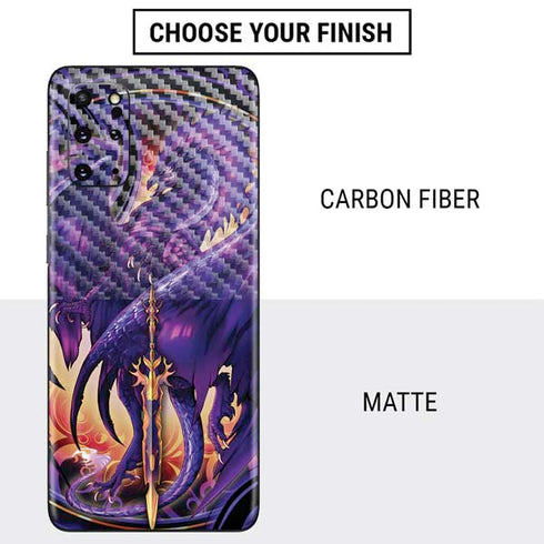 Ruth Thompson Dragonblade Netherblade Purple Galaxy S20 Plus Skin