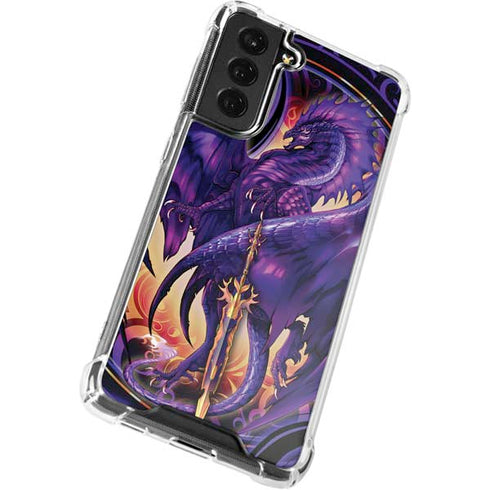 Ruth Thompson Dragonblade Netherblade Purple Galaxy S21 FE Clear Case