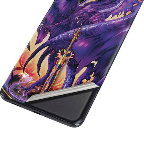 Ruth Thompson Dragonblade Netherblade Purple Galaxy S21 Plus 5G Skin