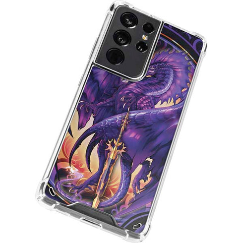 Ruth Thompson Dragonblade Netherblade Purple Galaxy S21 Ultra 5G Clear Case