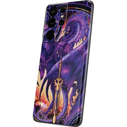 Ruth Thompson Dragonblade Netherblade Purple Galaxy S21 Ultra 5G Skin