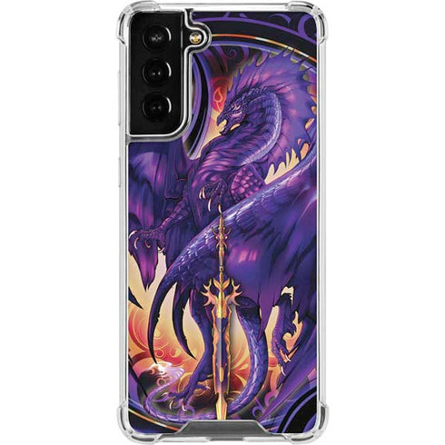 Ruth Thompson Dragonblade Netherblade Purple Galaxy S22 Plus Clear Case