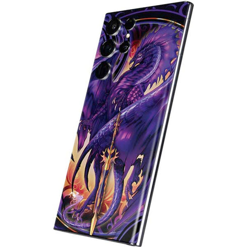 Ruth Thompson Dragonblade Netherblade Purple Galaxy S22 Ultra Skin